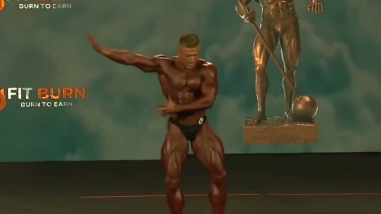 Urs Kalecinski Full Posing Routine 2022 Mr Olympia- Original Sound