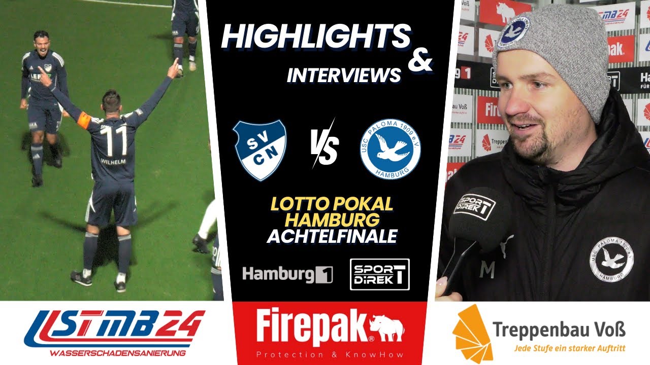 SV Curslack Neuengamme - USC Paloma Achtelfinale Lotto Pokal Hamburg