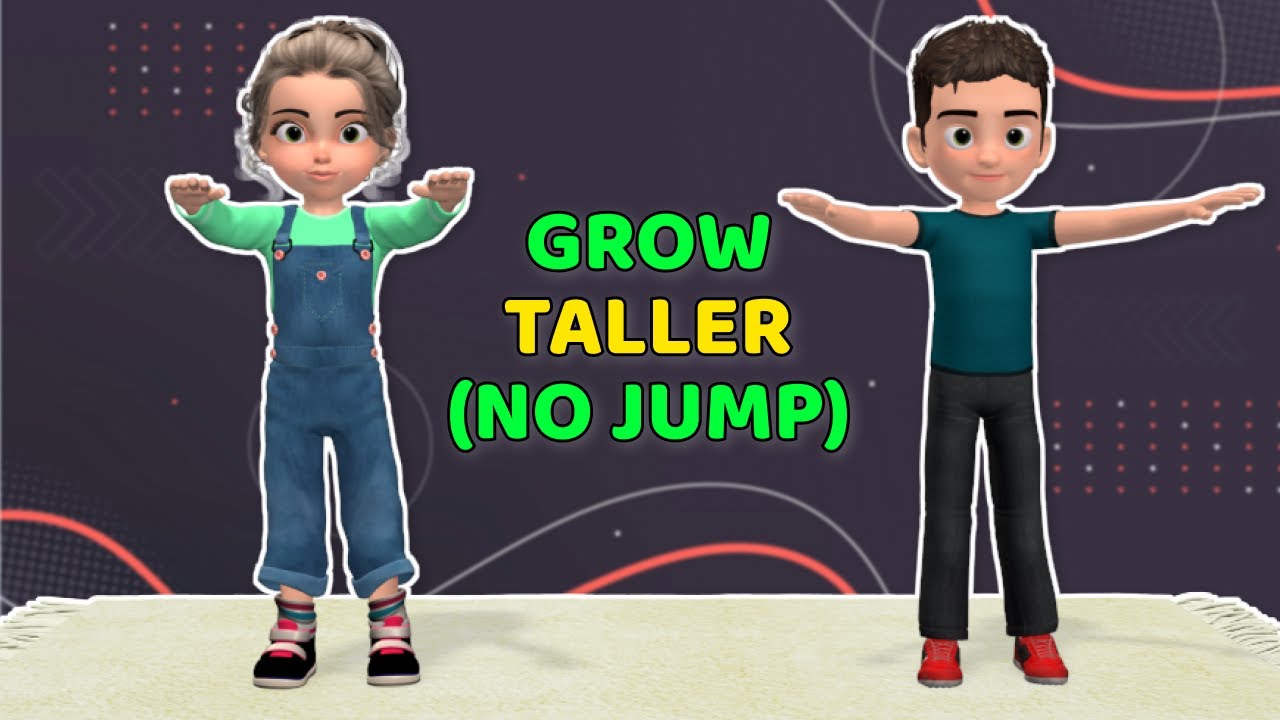 QUICK KIDS EXERCISE TO GROW TALLER (NO JUMP NEEDED)