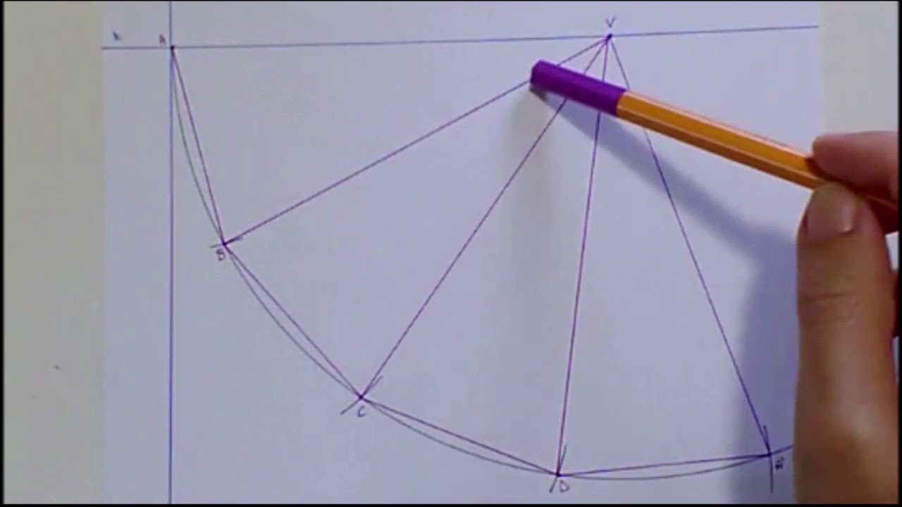 Classi seconde: Sviluppo di piramide base quadrata