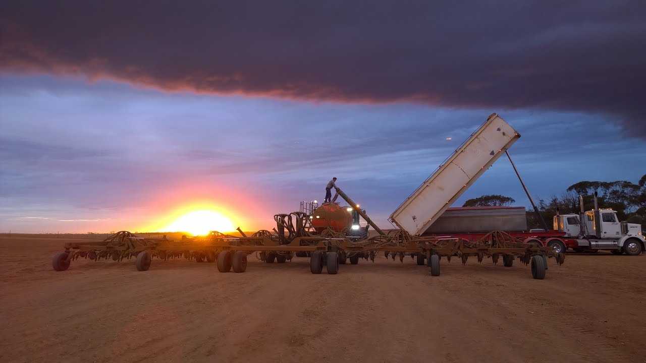 Gleeson's Farms Seeding, Vic. Australia 