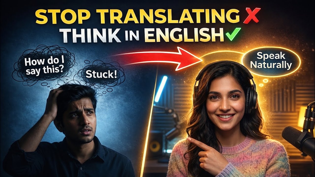 Stop Translating in Your Head! (Master English Fluency) | Talk Evolve