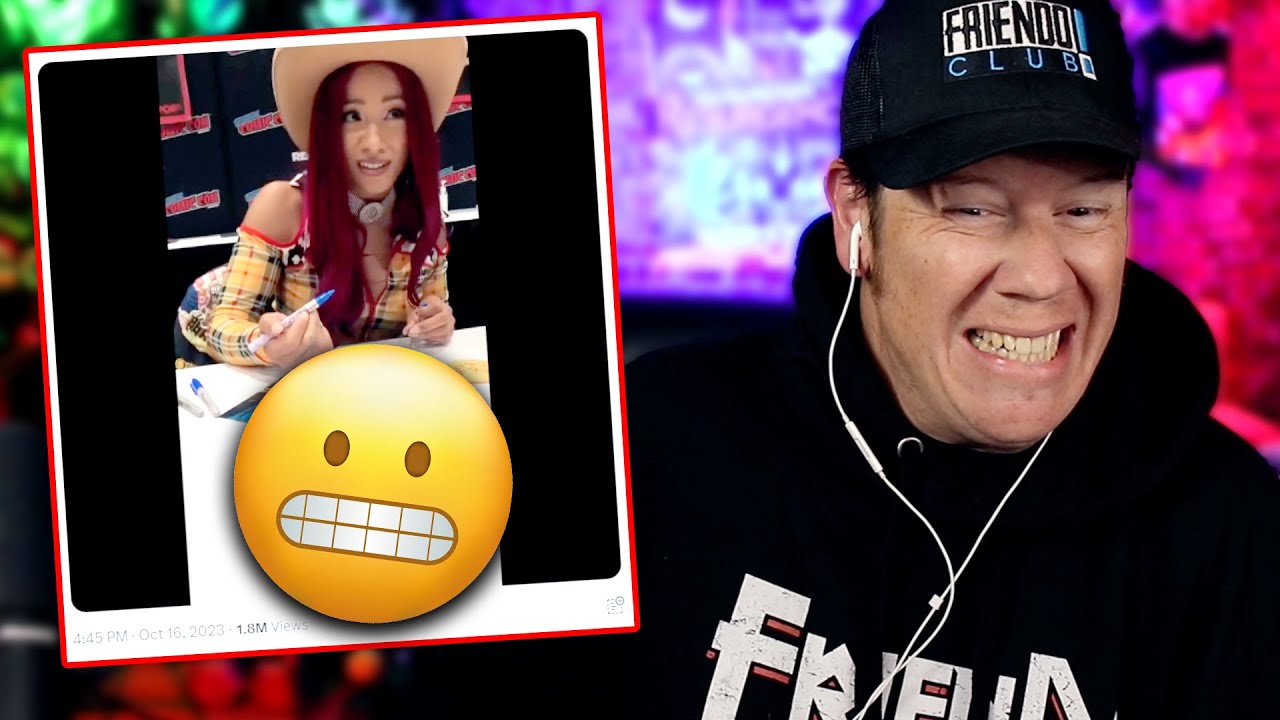 Reacting To Awkward Mercedes Mone Fan Video