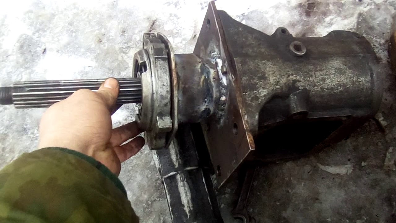 соединение двох КПП москвич