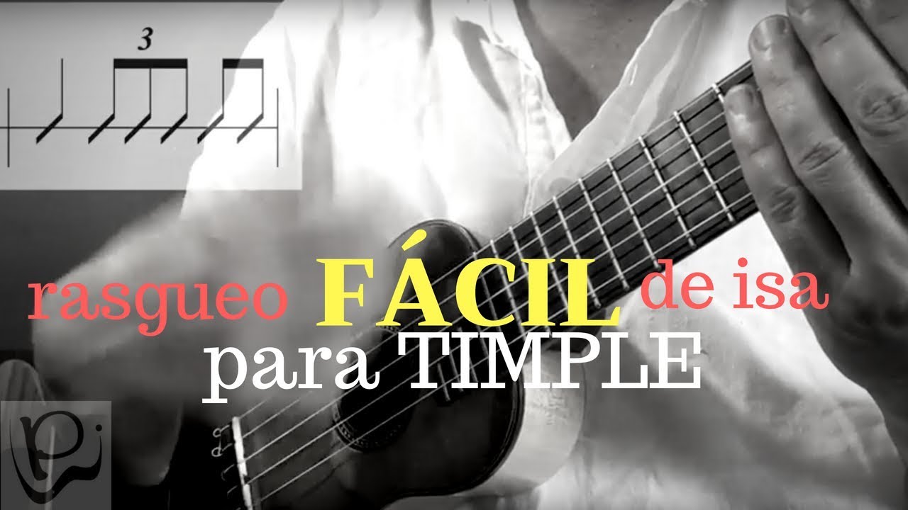 Pr&aacute;ctica de rasgueo sencillo ISA con timple por el timplista Pedro Izquierdo