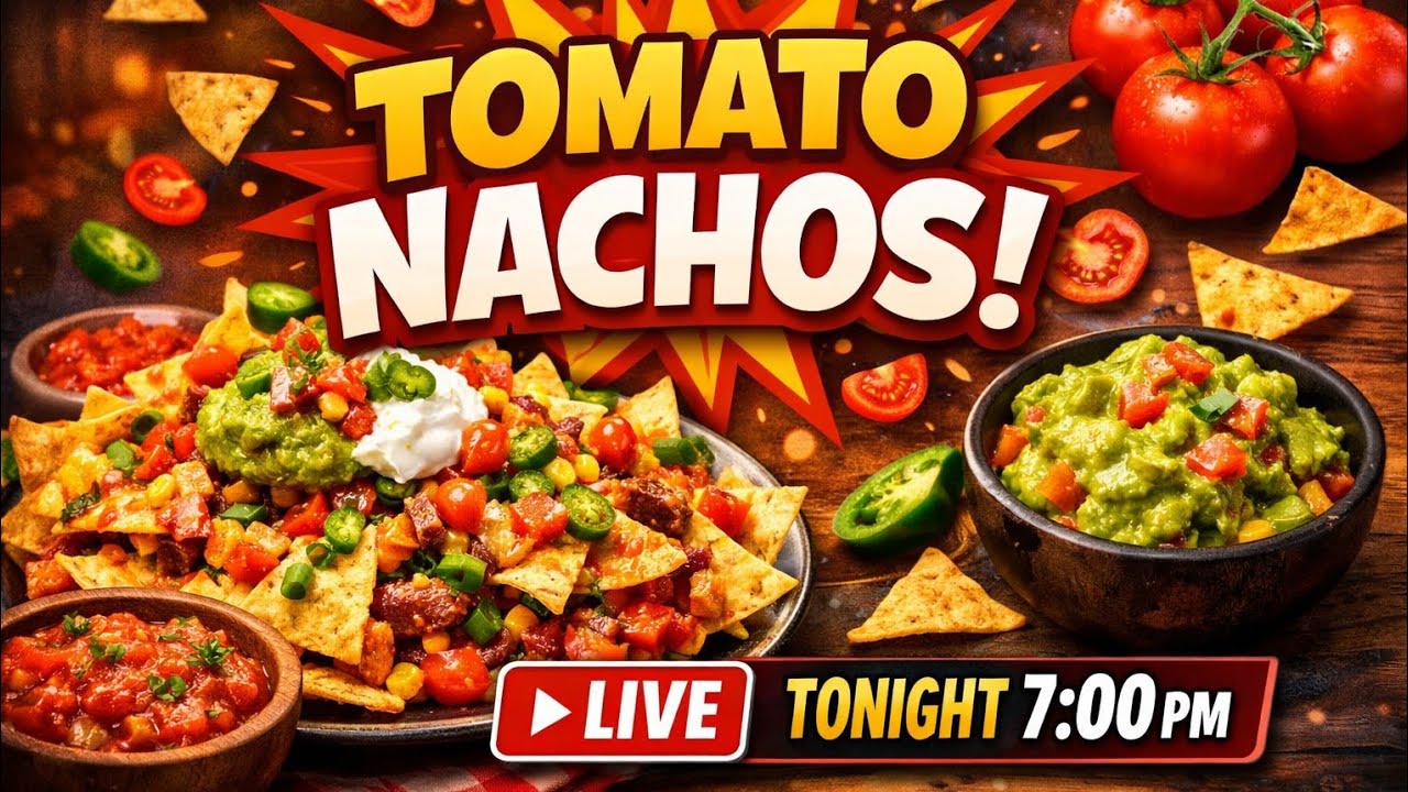 Shweta's Indian Recipes Chatpate Tomato Nachos Ghar Par Banaye | Easy Snacks Recipe (Live)