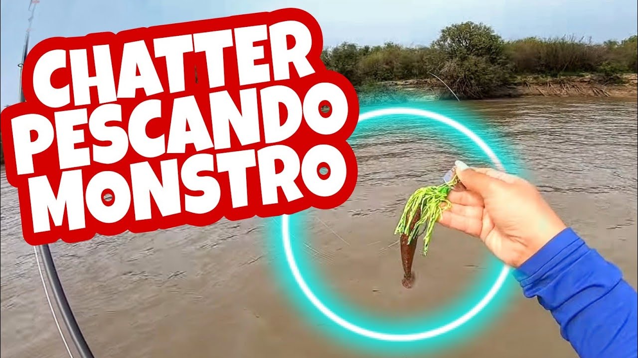 CHATTER OFF7 - A ISCA SENSAÇÃO DO BRASIL PEGANDO DOURADO MONSTRO - Rio Ibicui