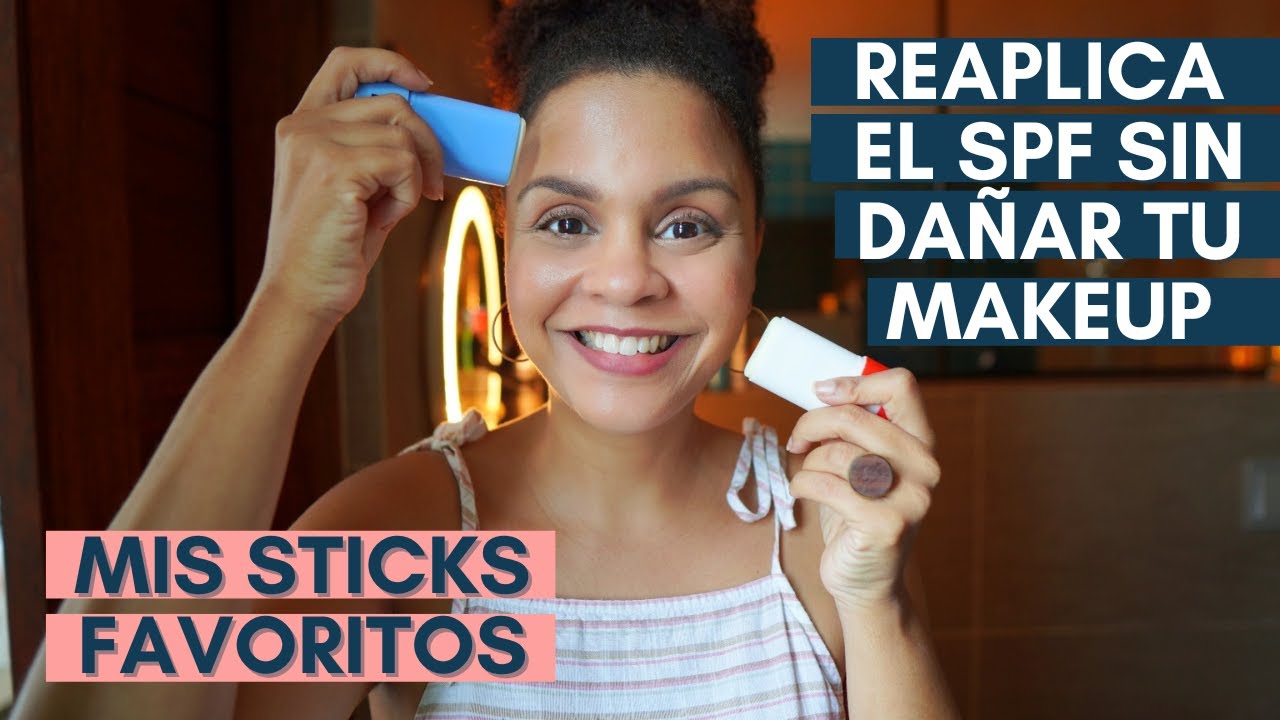 Cómo reaplicar el protector solar sin dañar tu maquillaje 😉  ¡Facilísimo!
