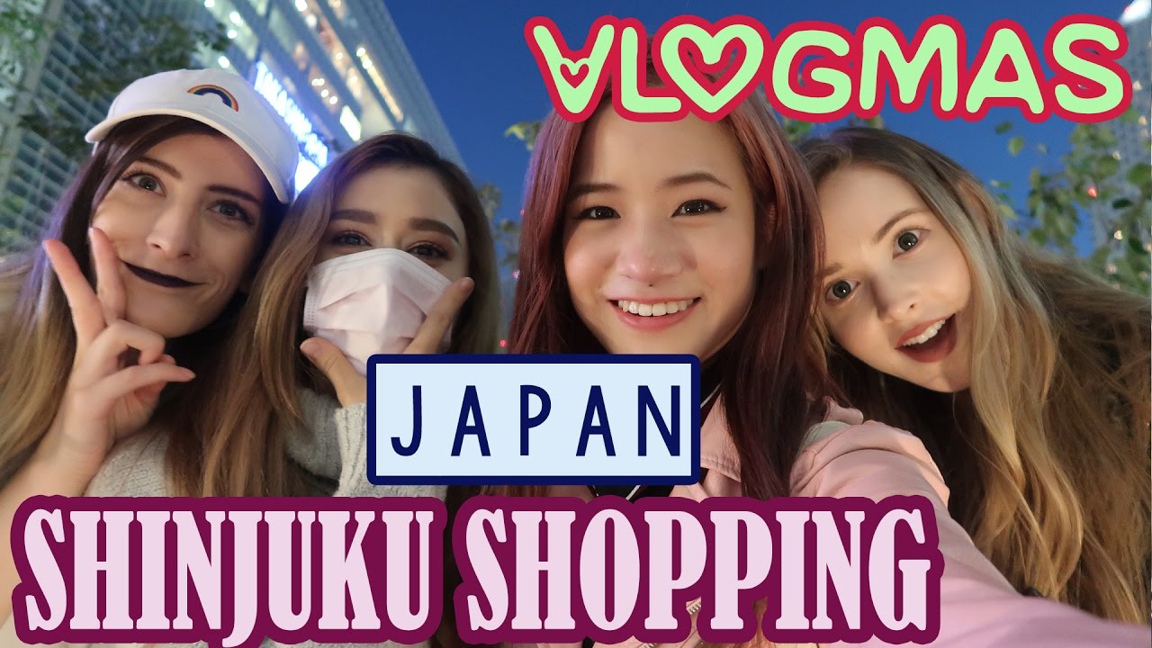 Shopping in SHINJUKU | Vlogmas #1 | KimDao in JAPAN