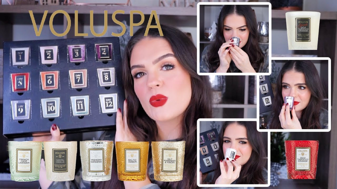 this is what i want my future man to smell like | VOLUSPA MINI ADVENT CALENDAR UNBOXING & REVIEW