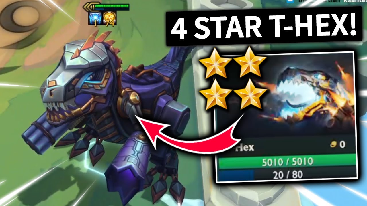 4 STAR T-HEX IS GIGA BROKEN! I Teamfight Tactics Set 9 I TFT RANKED GUIDE