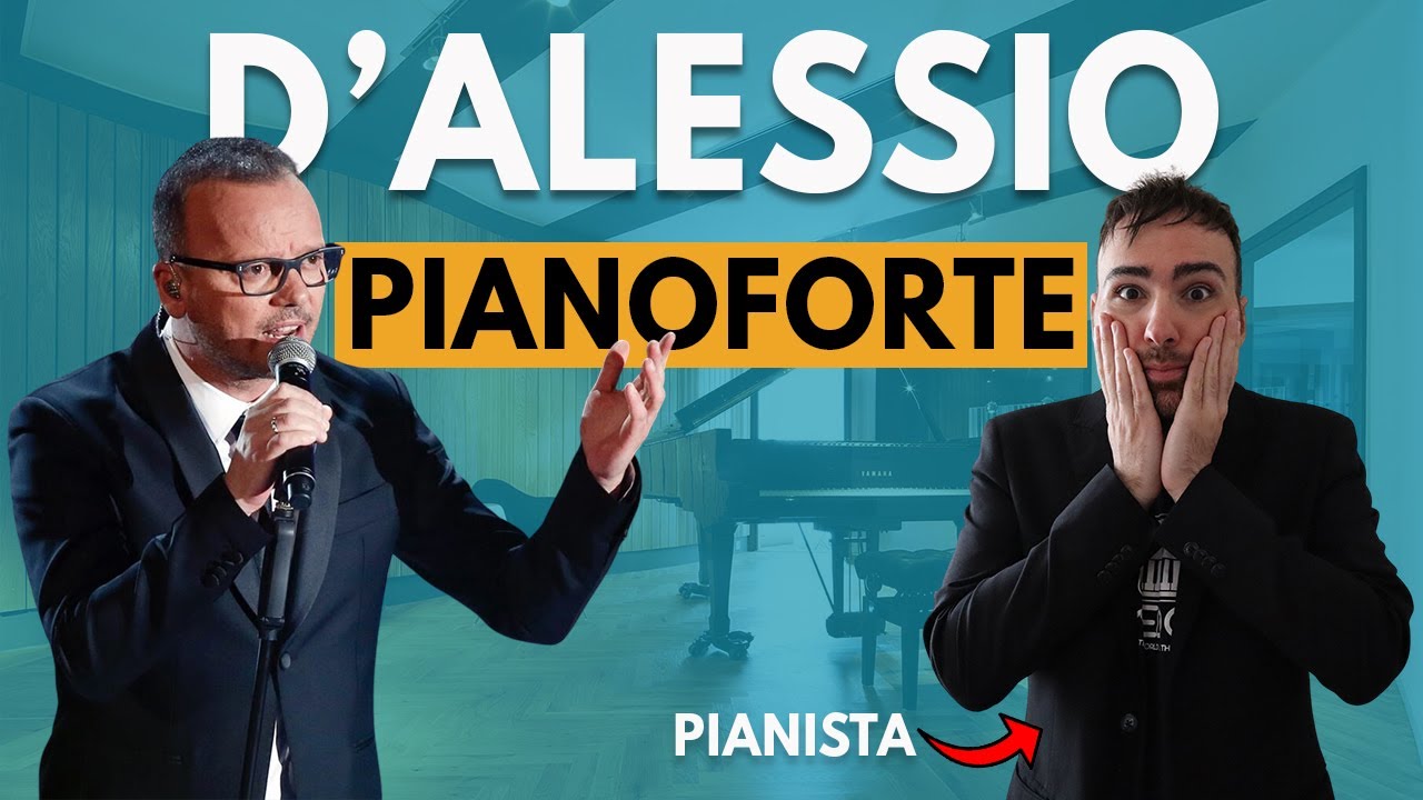 Pianista Reagisce a Gigi D'Alessio che suona il Pianoforte 🎹