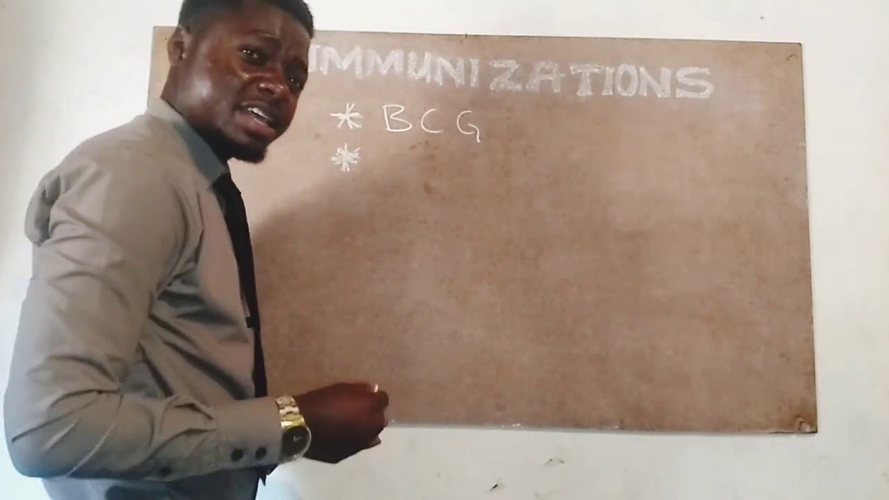JAMES FAYDEN IMMUNIZATION SCHEDULE IN ZAMBIA
