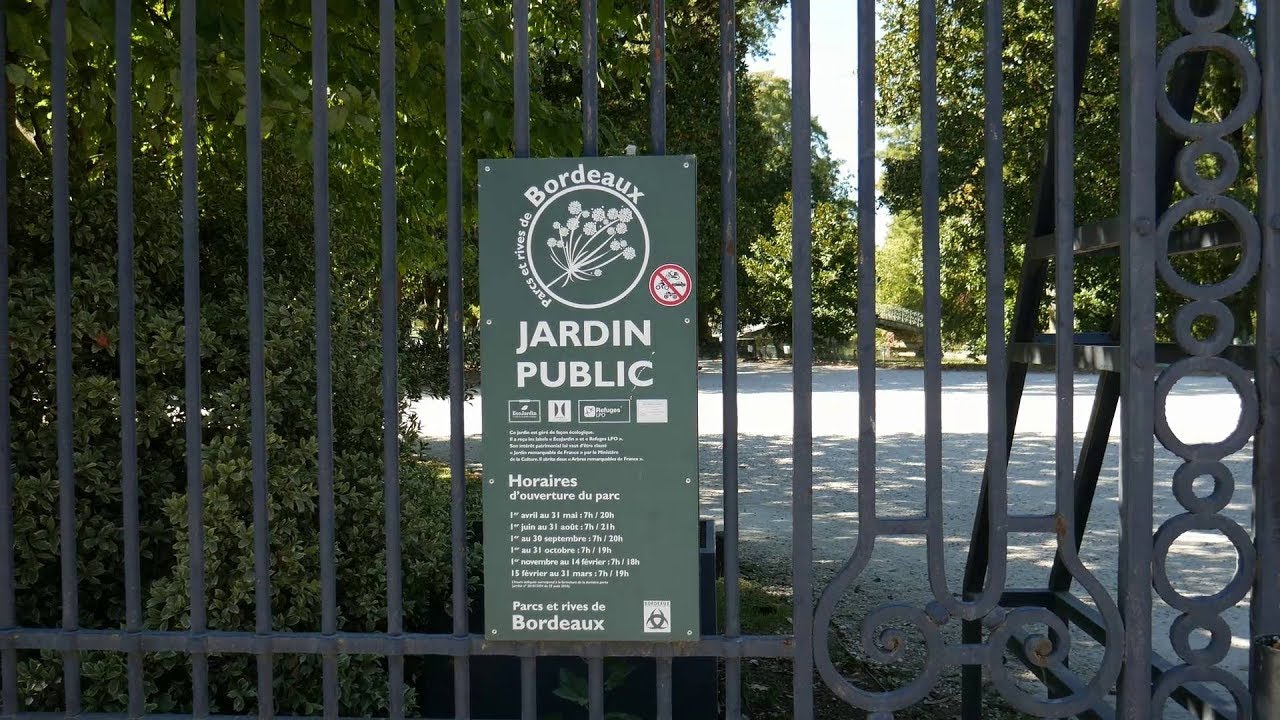 Le jardin public - Bordeaux - Jardin Public - Public Garden of Bordeaux