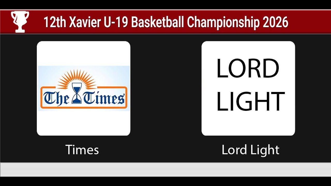 Times Vs Lord's Light |Group Stage|12th Xavier U-19 2026