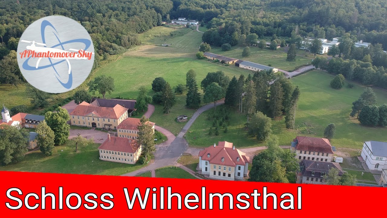 Schloss Wilhelmsthal von oben