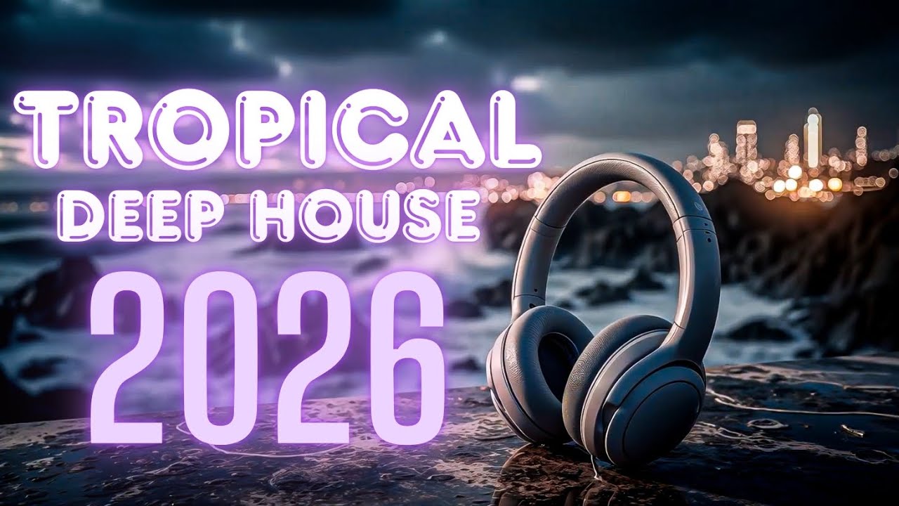 Лучшие тропические Deep House вайбы для учебы | Успокаивающий мелодичный лаунж-микс 24/7 Chillout