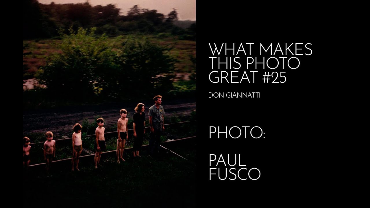 WHAT MAKES THIS PHOTO GREAT #25 PAUL FUSCO