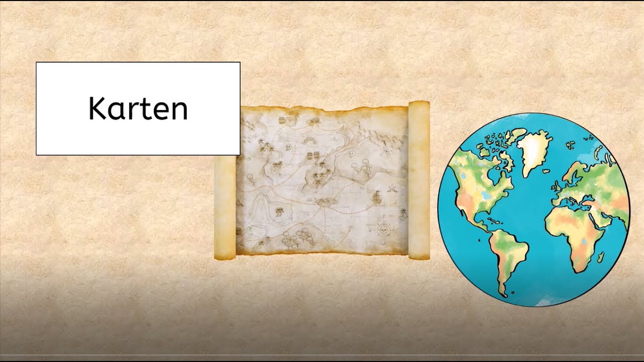 Karten kennenlernen: Kartenarten