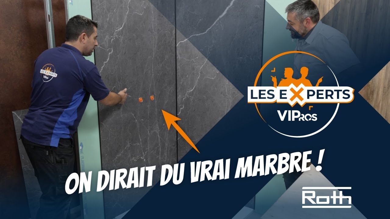 On installe une panneau mural VIPANEL de Roth ! - Les Experts VIPros