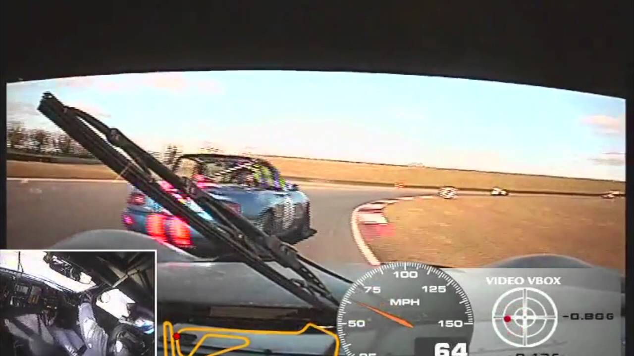 Dave Krayem Ginetta G50 GT4 Snetterton test March 2016