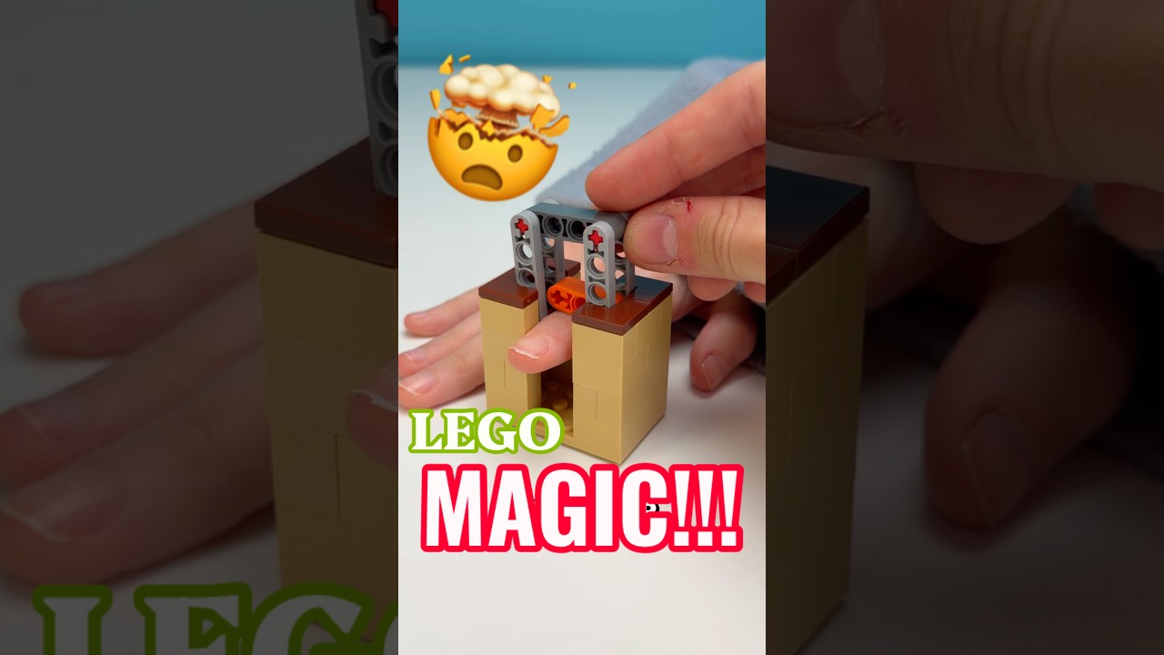 БЕЗУМНЫЕ ФОКУСЫ ИЗ LEGO, Чтобы ОДУРАЧИТЬ ТВОИХ Друзей!!!! #lego #фокусы #legos