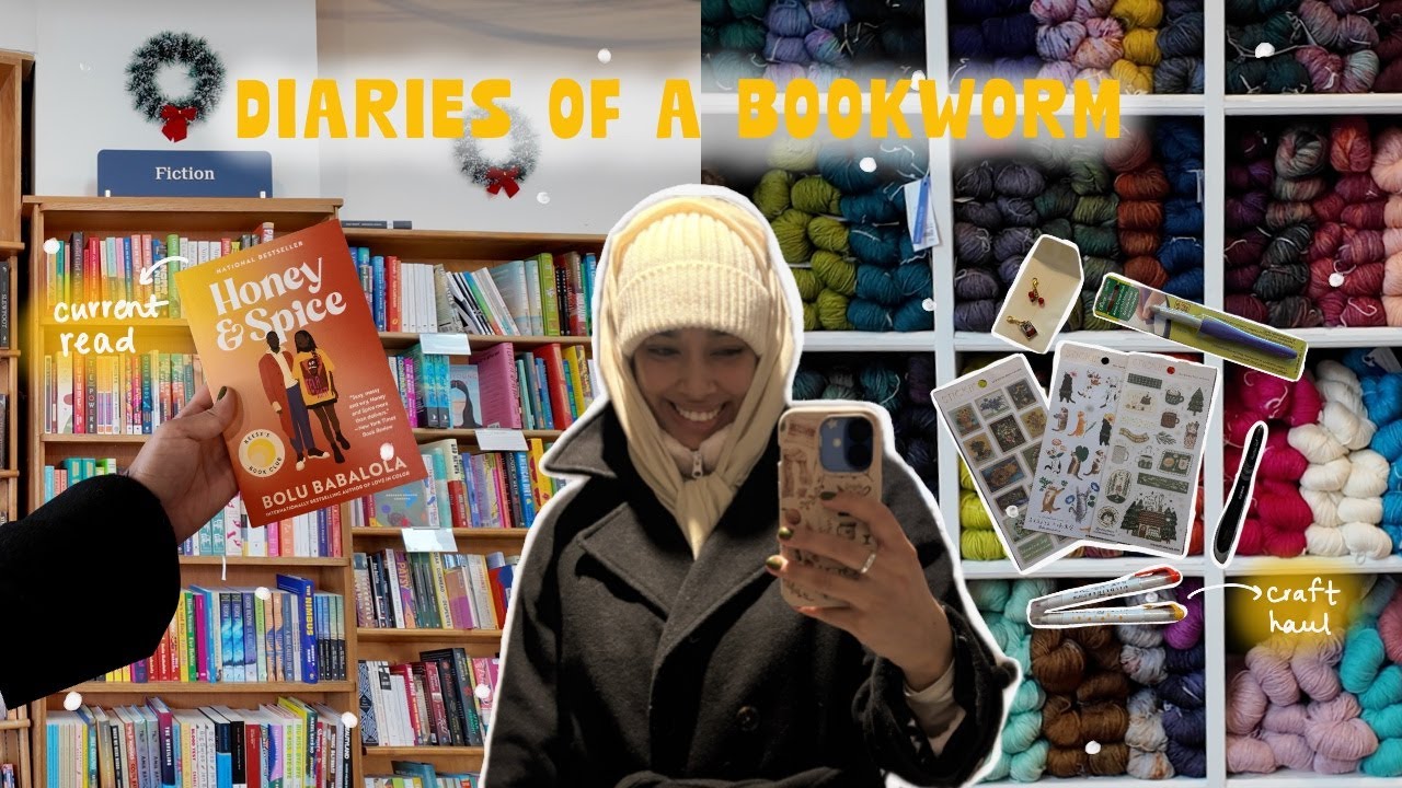 solo date in dc | snowy walks, reading honey&spice, keeping warm ⋆｡°✩