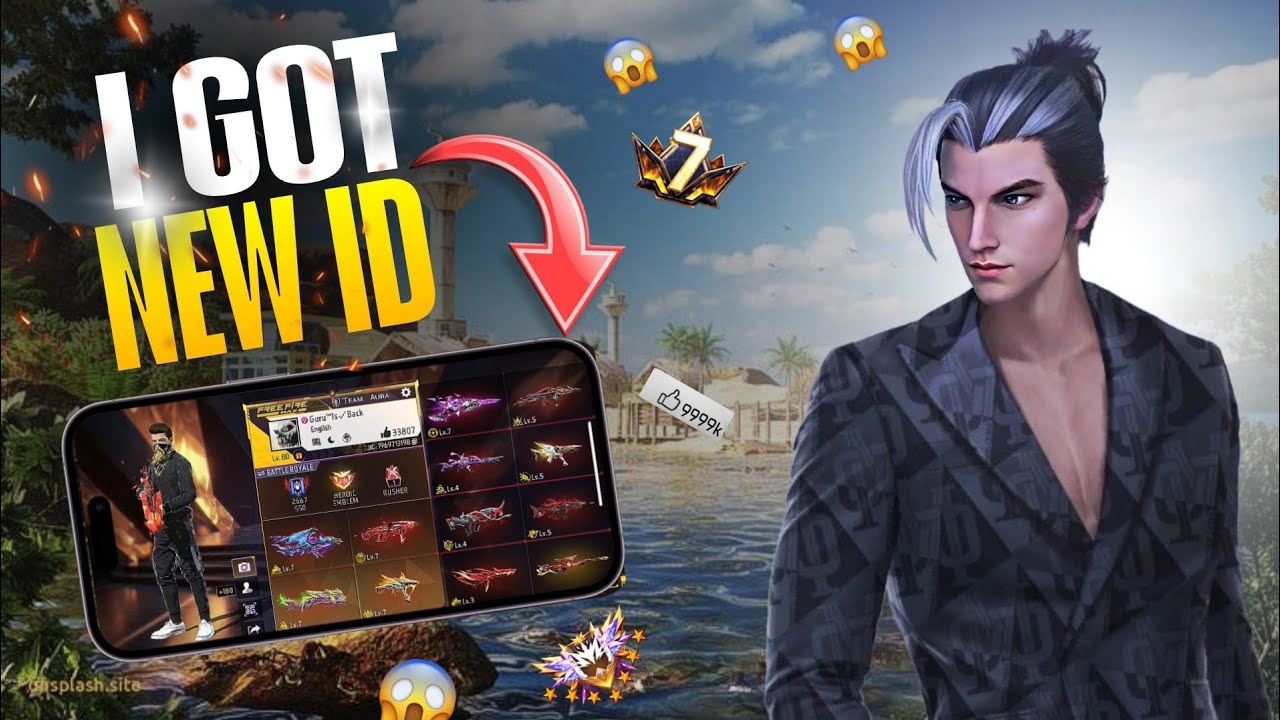 New Free Fire S1 Id Purchased 💀 | #freefire #trending 