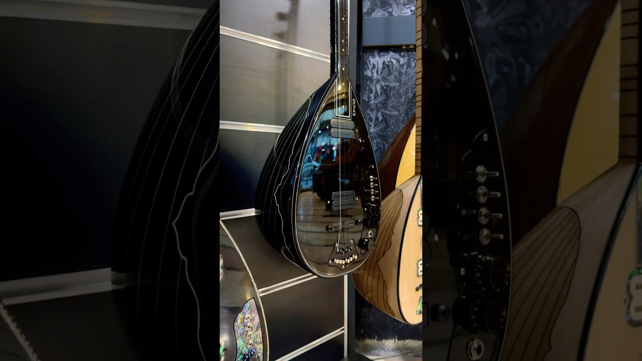 Ebony Electric Saz, Adana&rsquo;dan Suan Esen&rsquo;e yapıldı 📦 #erasaz #elektrosaz #bağlama