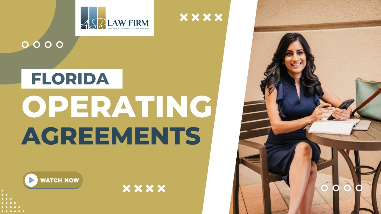 Why Single-Member LLCs in Florida NEED an Operating Agreement