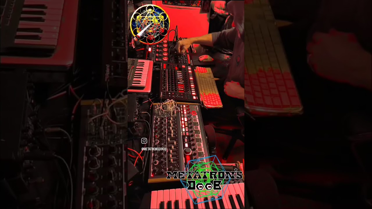 Mid-tempo ambient #techno vibes #rolandtr8s #minibrute2s #rolandse02 #bossrc505 #musicforaliens