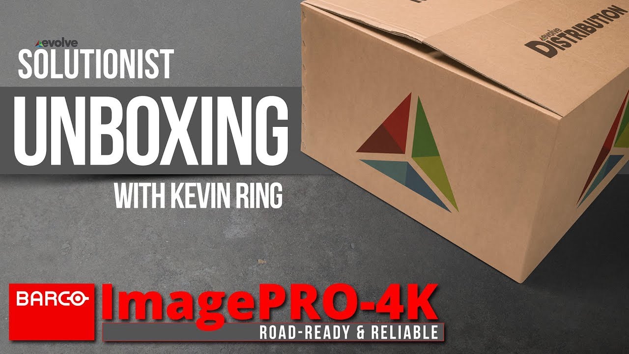Barco ImagePro 4K Un Boxing
