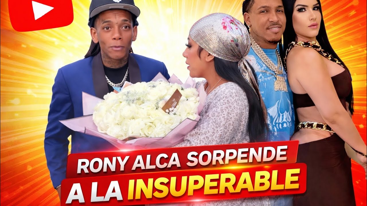 Regalo De Rony Alca A LA INSUPERABLE y Toxic Crow Sorprende A Su Esposa 