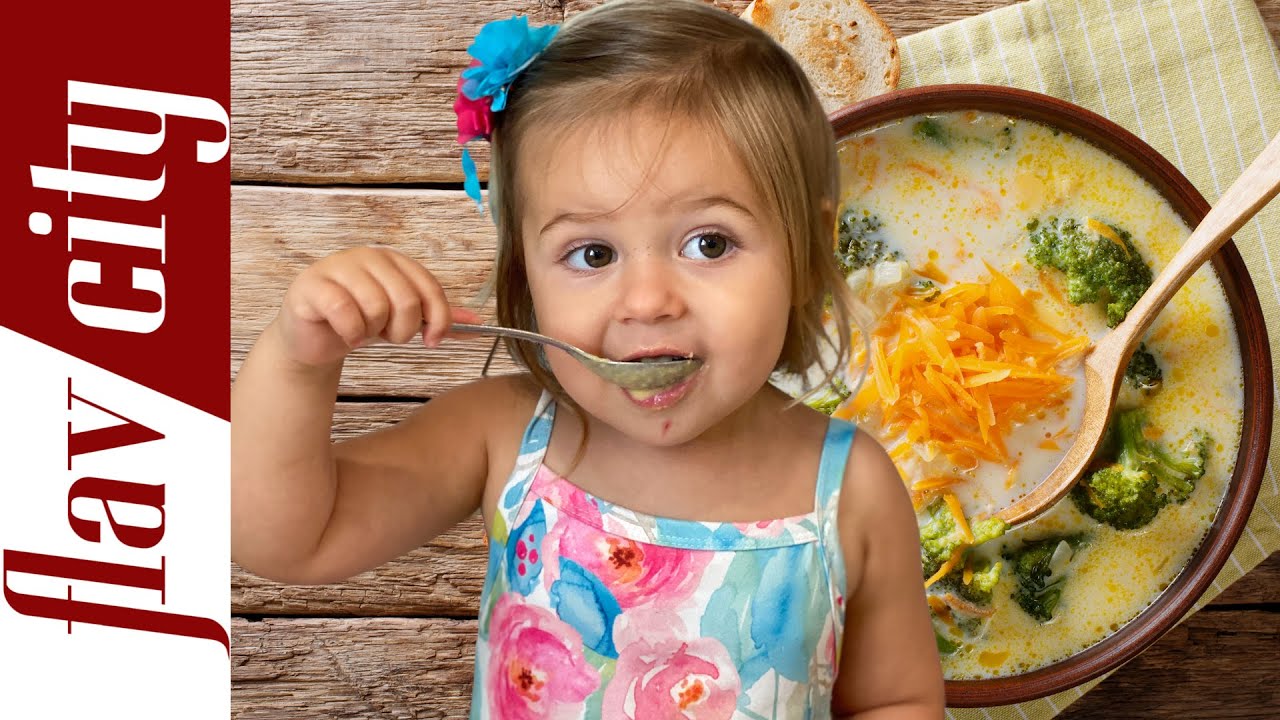 Rose Makes Broccoli Cheddar Soup #shorts