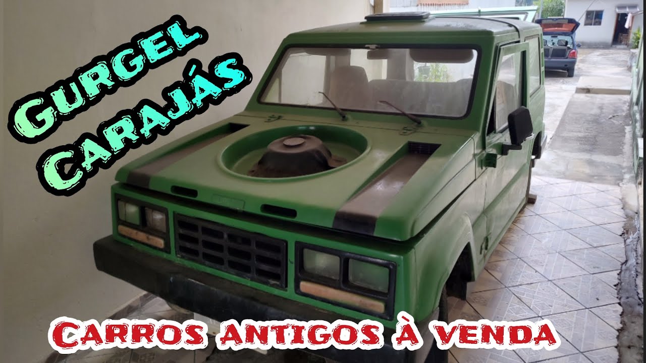 A VENDA EXTREMAMENTE RARO GURGEL CARAJÁS CLÁSSICO CARROS ANTIGOS #carrosantigosavenda #classiccars