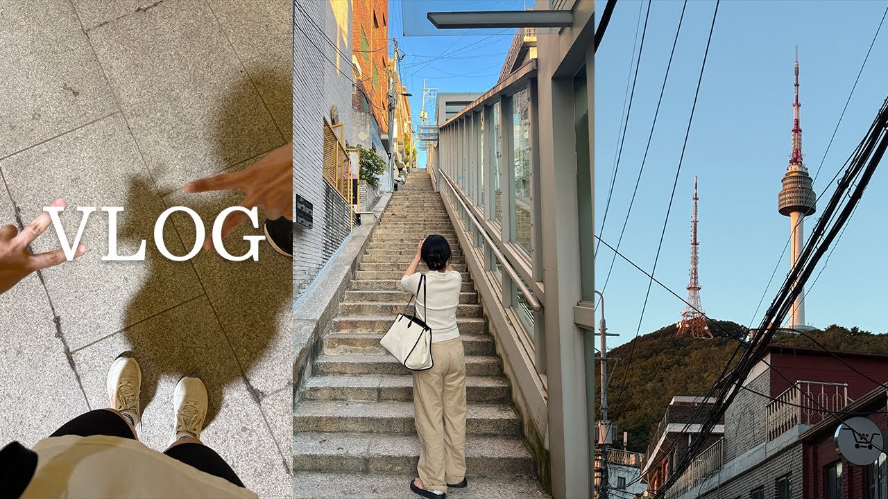 [Vlog] 일상브이로그 | 걸스나잇💕 | 해방촌 | 불꽃놀이🎆 | 밥해먹기 (샌드위치,들기름막국수,오차즈케,