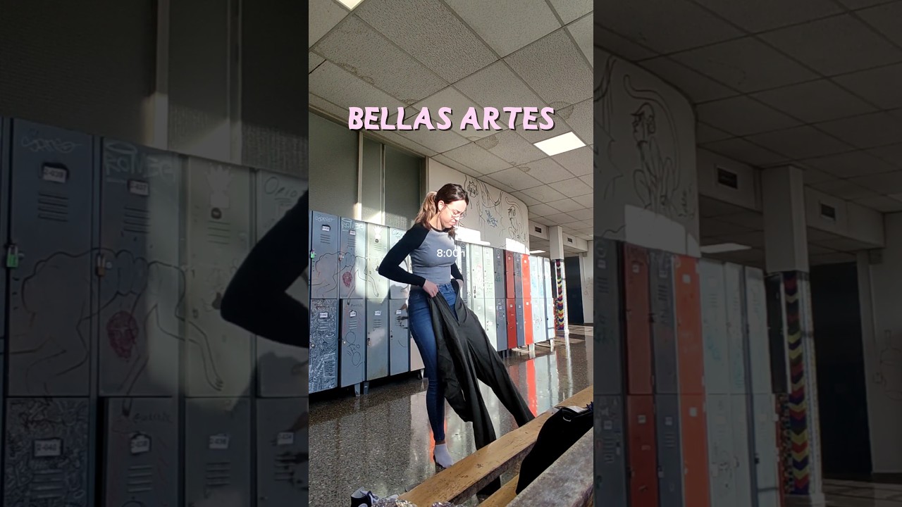 Un d&iacute;a conmigo estudiando bellas artes✨⭐ #undiaconmigo #univlog #bellasartes