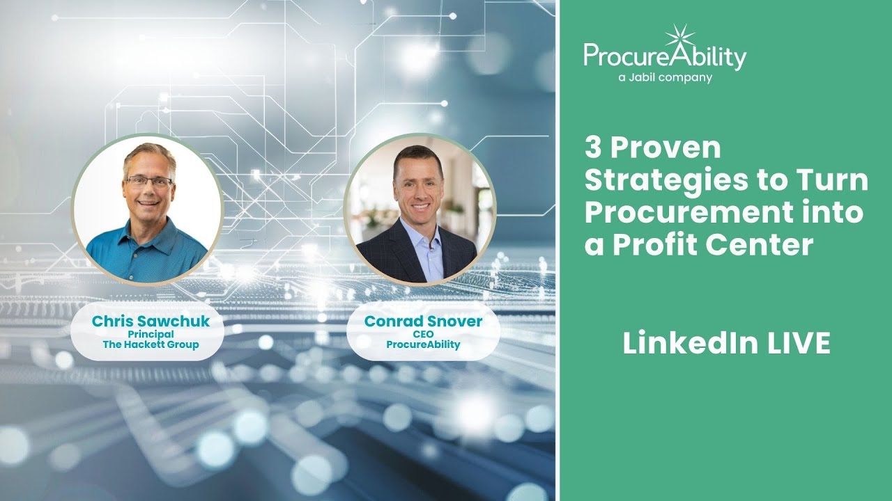 3 proven strategies to turn procurement into a profit center