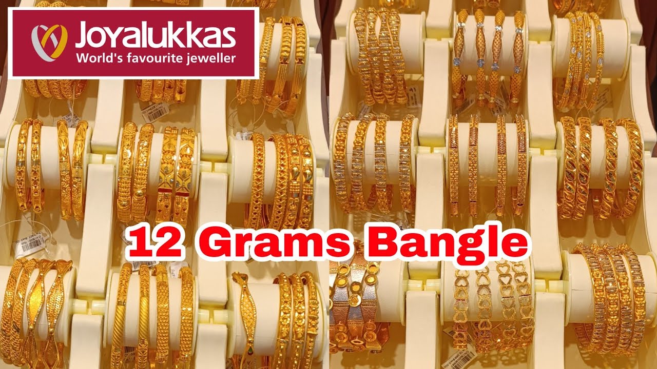 Joyalukkas Gold Bangle Collections | Bombay | Calcutta | Daily Wear Bangle Collections