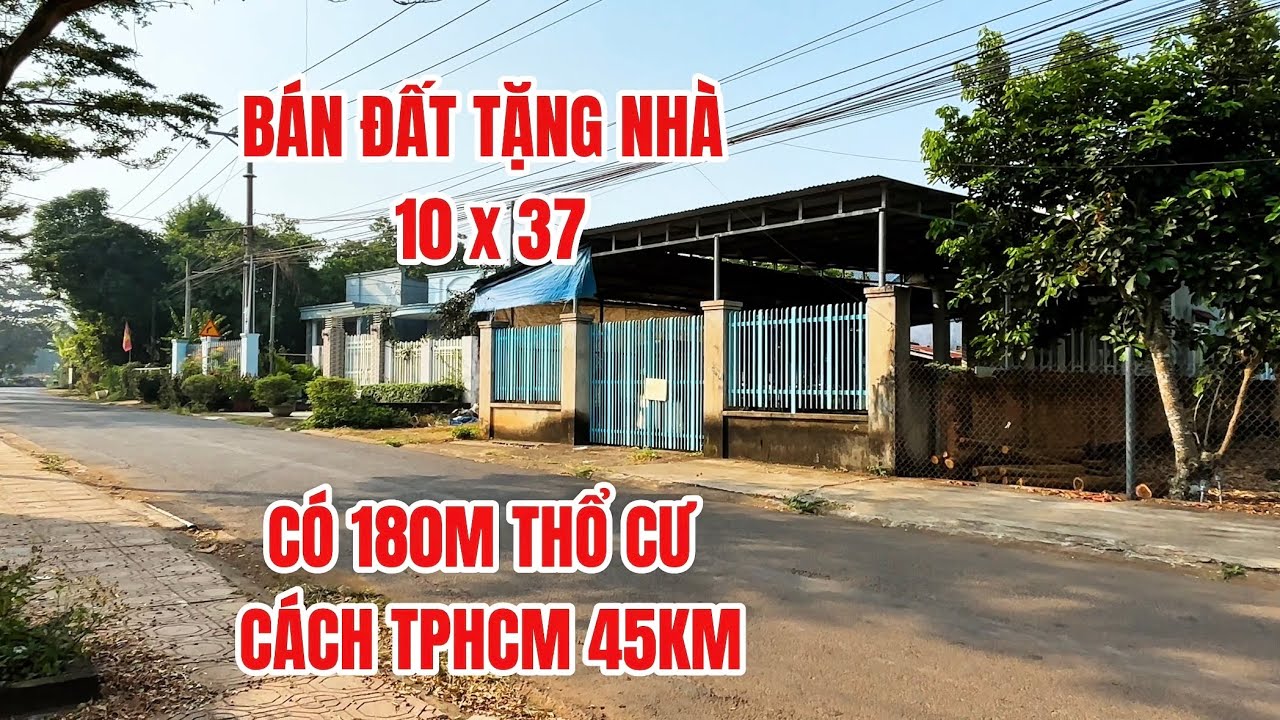 Bán đất tặng nhà mặt tiền kinh doanh gần QL1A chợ Hưng nghĩa giá ngộp #đất_đồng_nai 