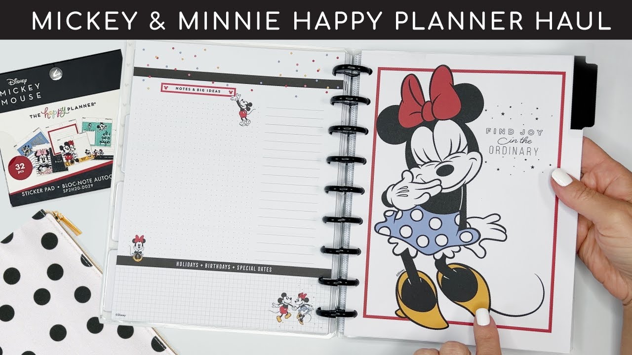 Disney Happy Planner Haul & Frankenplanning Setup 2024