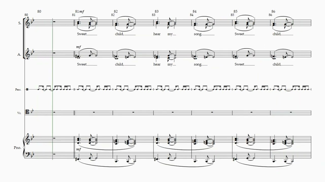 GOD WILL GIVE ORDERS/SWEET CHILD- Sarah Quartel, Performance Track