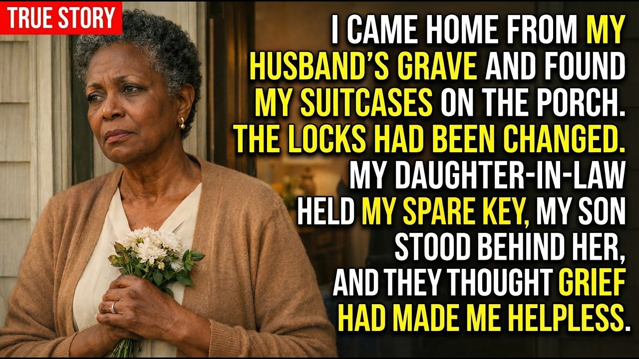 My daughter-in-law changed my locks while I was at my husband&rsquo;s grave