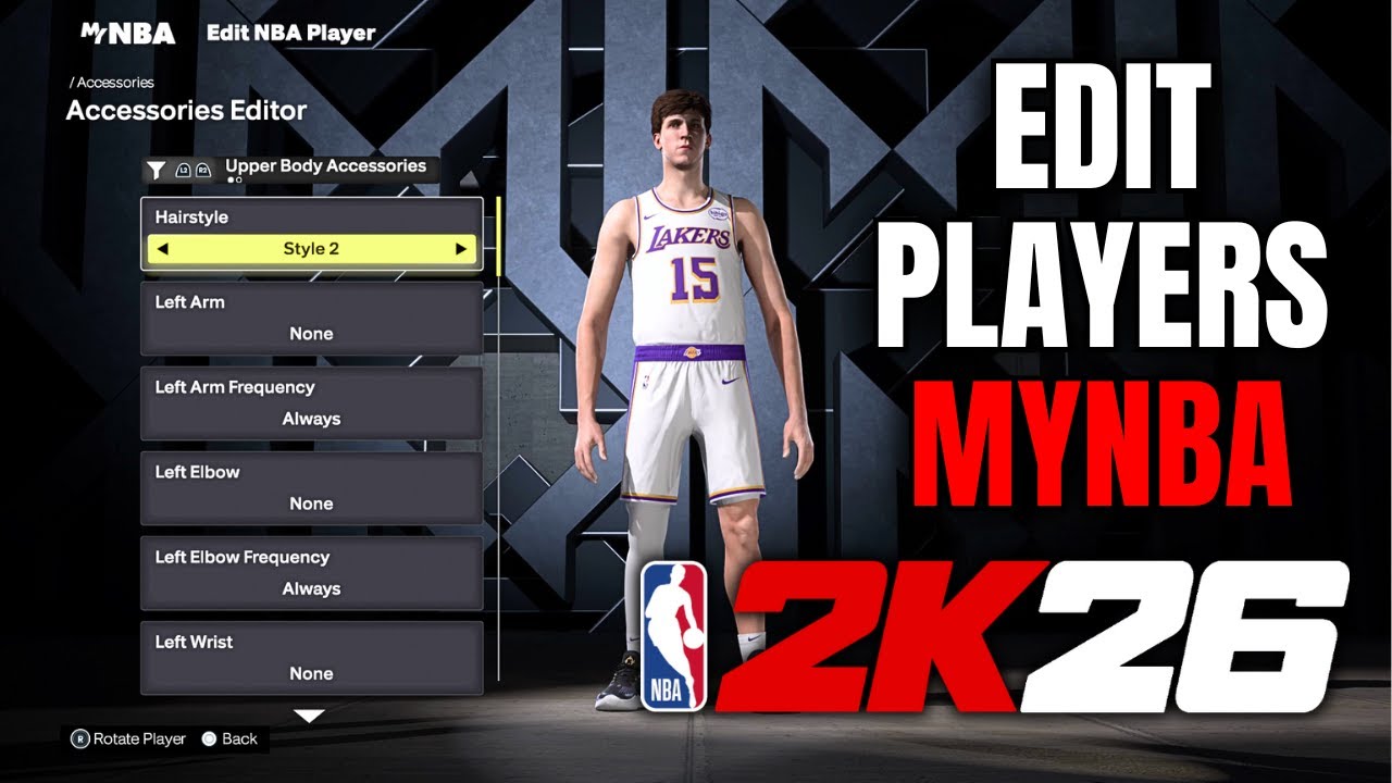How to Edit Players in NBA 2K26 MyNBA