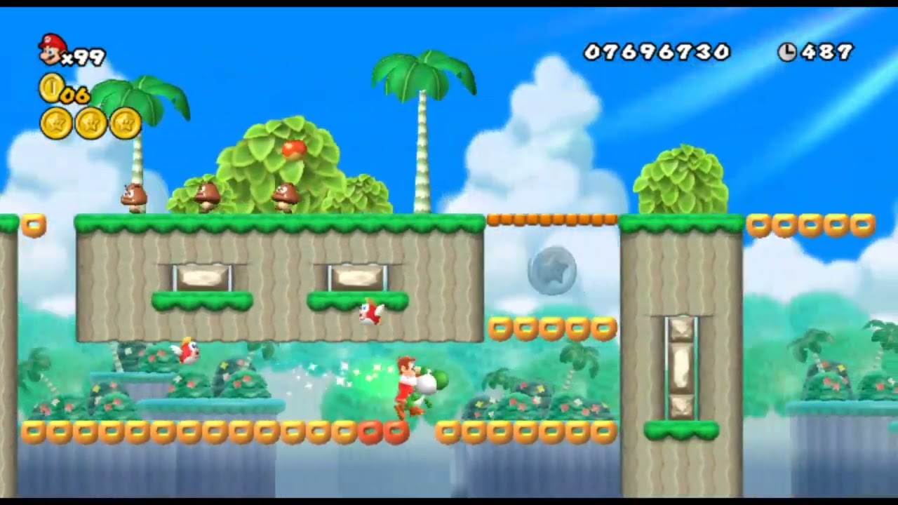 - NoutR * NSMBWii Mod 4-3 Showcase