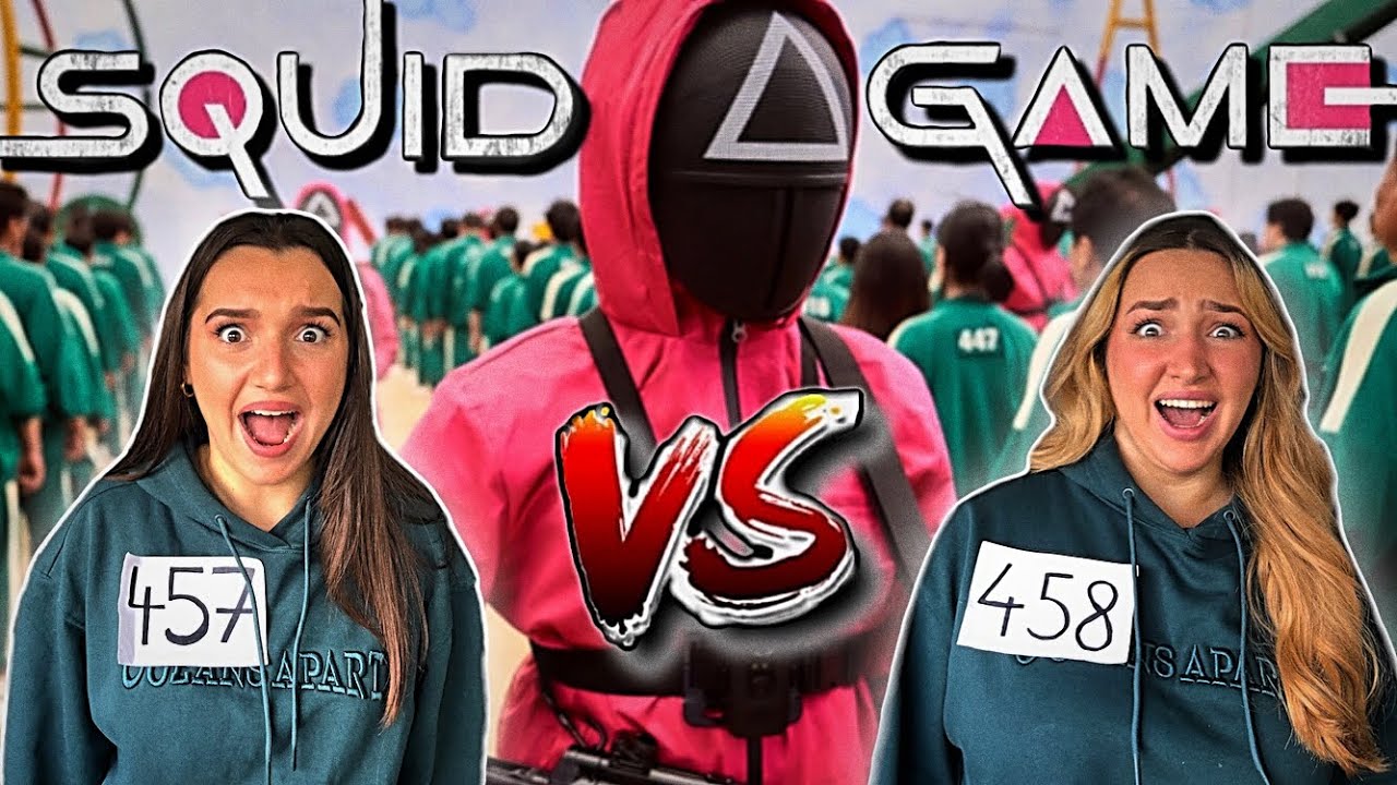 WIR SPIELEN SQUID GAME🚨 💣🔫 + Bestrafung (nur einer kann gewinnen..🤫)