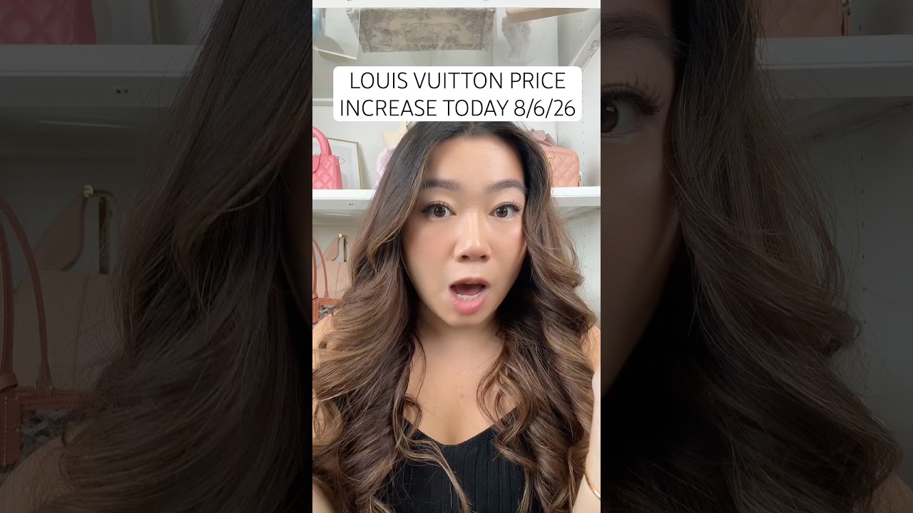 8/6/2025 Louis Vuitton price increase: CAN YOU BELIEVE HOW MUCH THESE ITEMS WENT UP AT LV!?