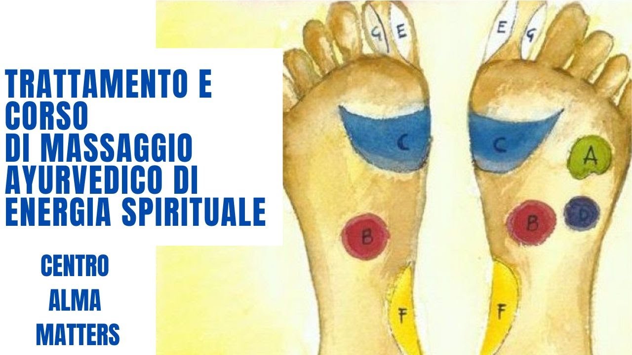 Trattamento e corso di massaggio ayurvedico di energia spirituale