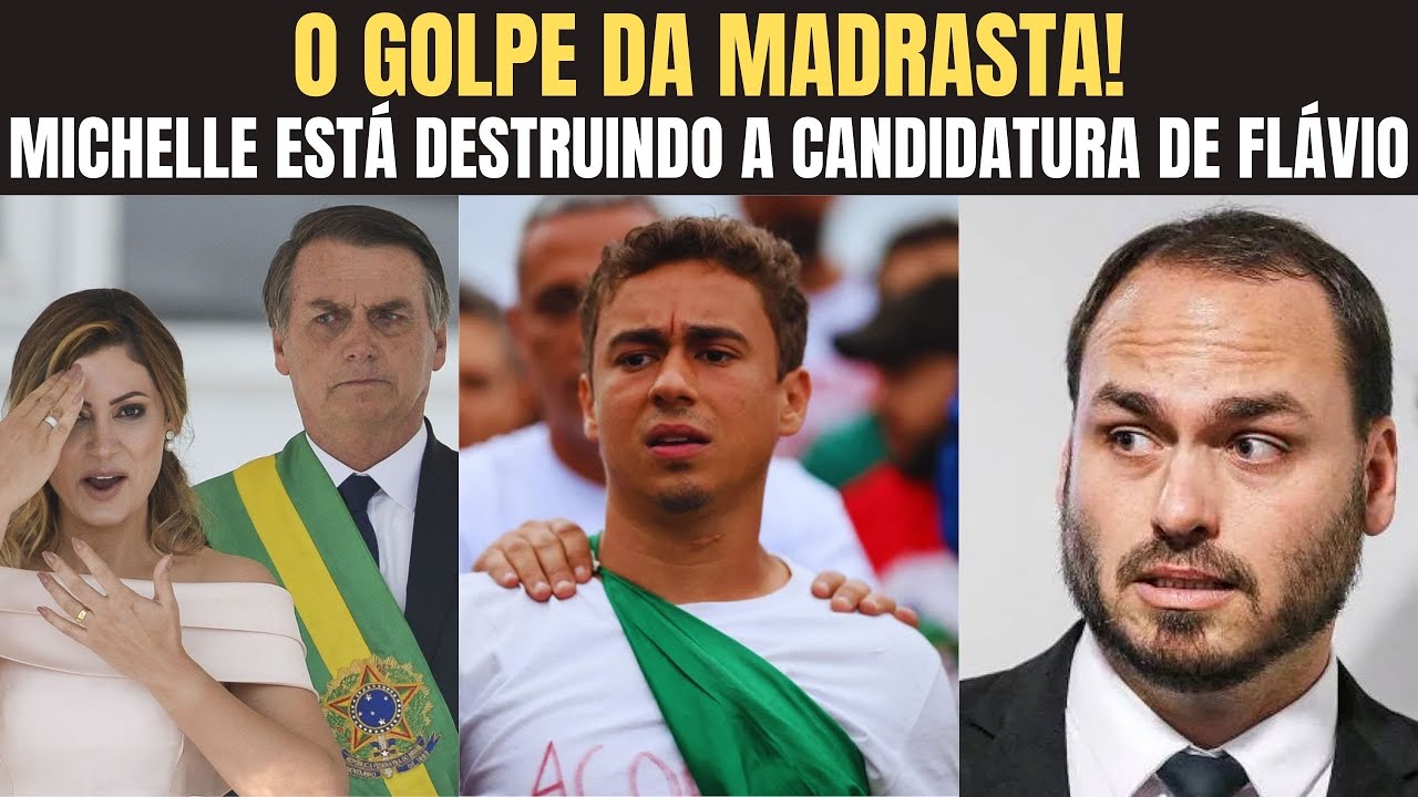 🚨O CLÃ EXPLODIU! MICHELLE BOLSONARO UNGE NIKOLAS COMO "06" E HUMILHA FLÁVIO PUBLICAMENTE!