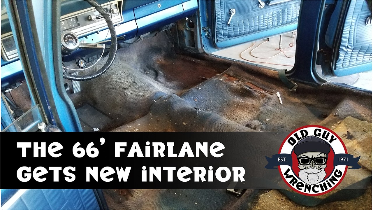 The 1966 Fairlane gets a new interior!